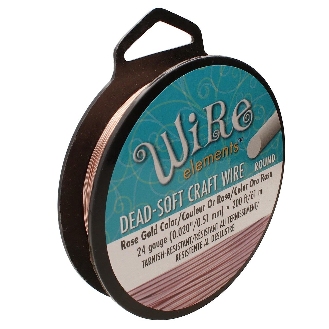 The Beadsmith Wire Elements Craft Wire – Tarnish Resistant, Soft Temper, Round